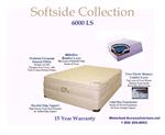 King, Queen, Full or Twin Softside Waterbeds and Mattresses