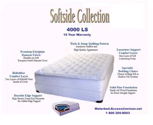 Softside PillowTop Waterbed