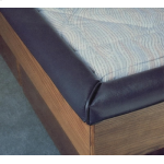 Details about   3 PC Suede Padded Super Single Waterbed Rails for a youth Bed Made in USA 